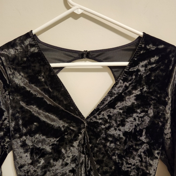 VICTORIA'S SECRET velvet bodysuit - Picture 3 of 5